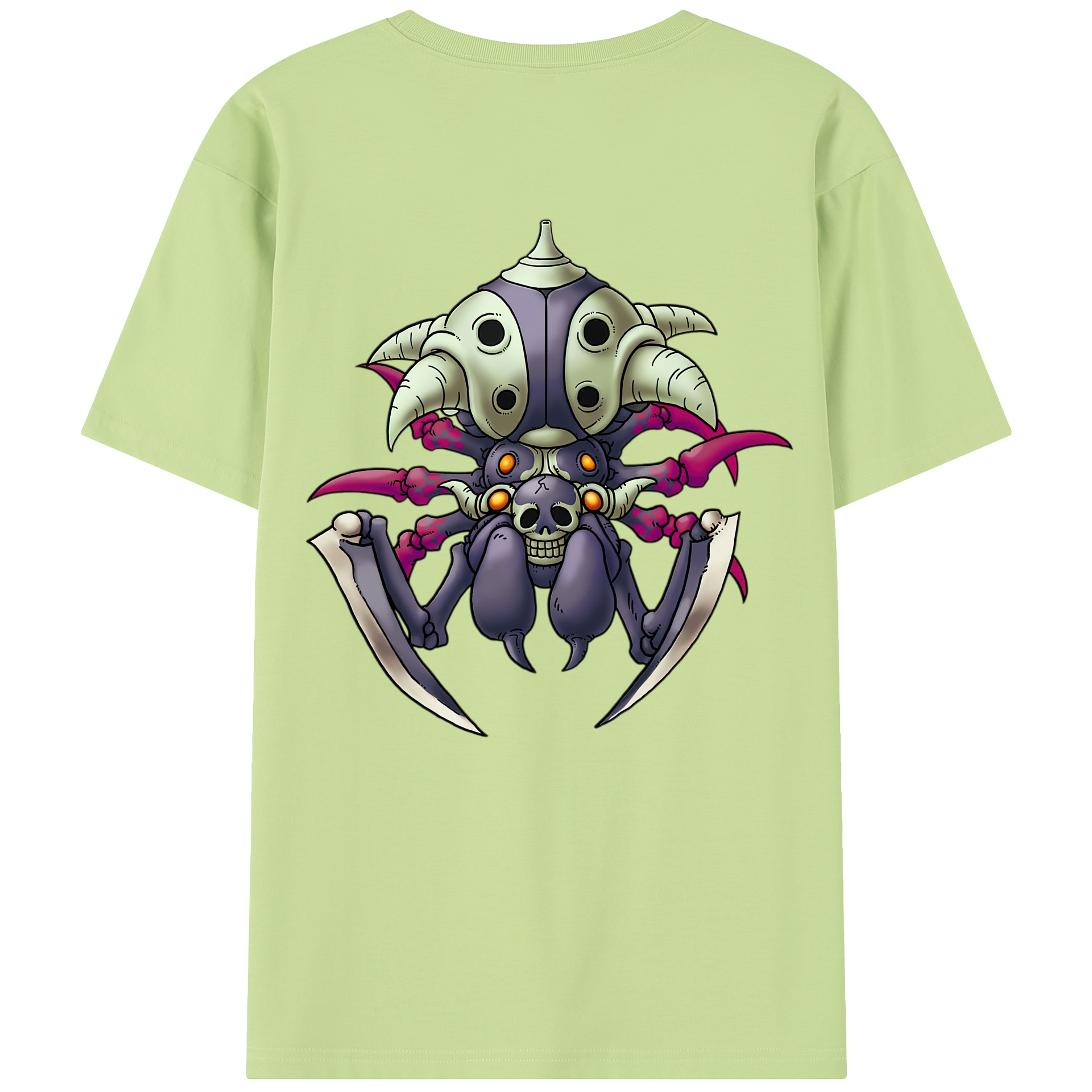 （画像用） ドラゴンクエスト Doragon Kuesuto Dragon Quest 綿100％半袖Tシャツ（背面プリント）
